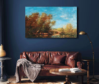 Les Jardins De Venise by Felix Ziem