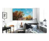 Les Jardins De Venise by Felix Ziem