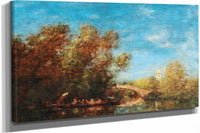 Les Jardins De Venise by Felix Ziem