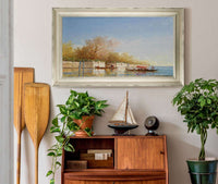 Les Jardins Francais by Felix Ziem