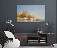 Les Jardins Francais by Felix Ziem