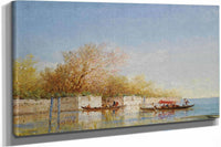 Les Jardins Francais by Felix Ziem