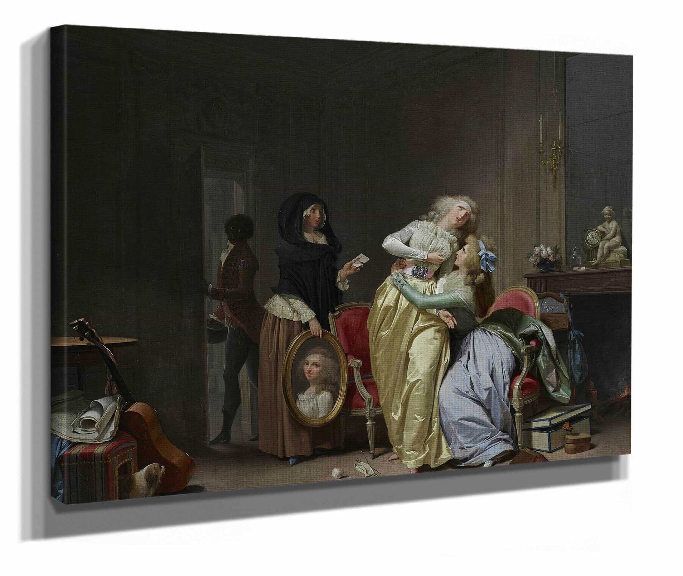 Les Malheurs De Lamour The Sorrows Of Love by Louis Leopold Boilly