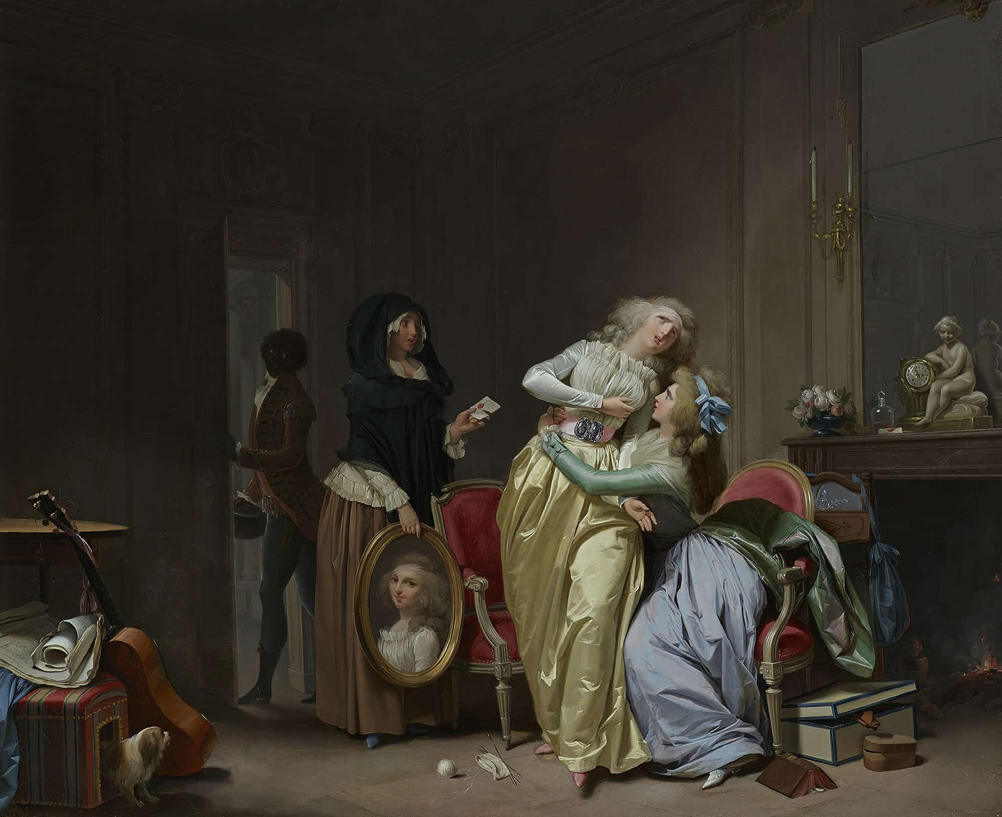 Les Malheurs De Lamour The Sorrows Of Love by Louis Leopold Boilly