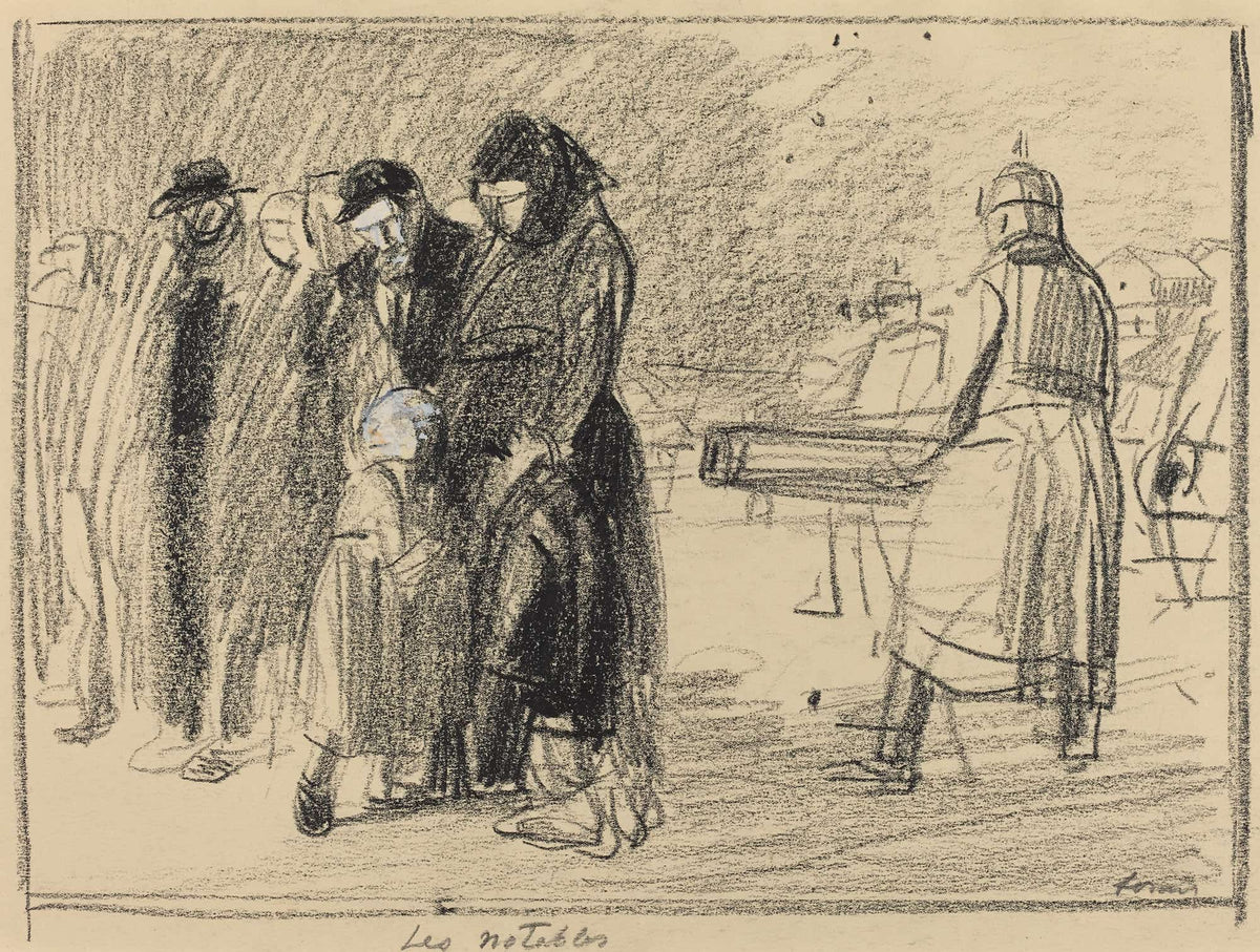 Les Notables by Jean Louis Forain