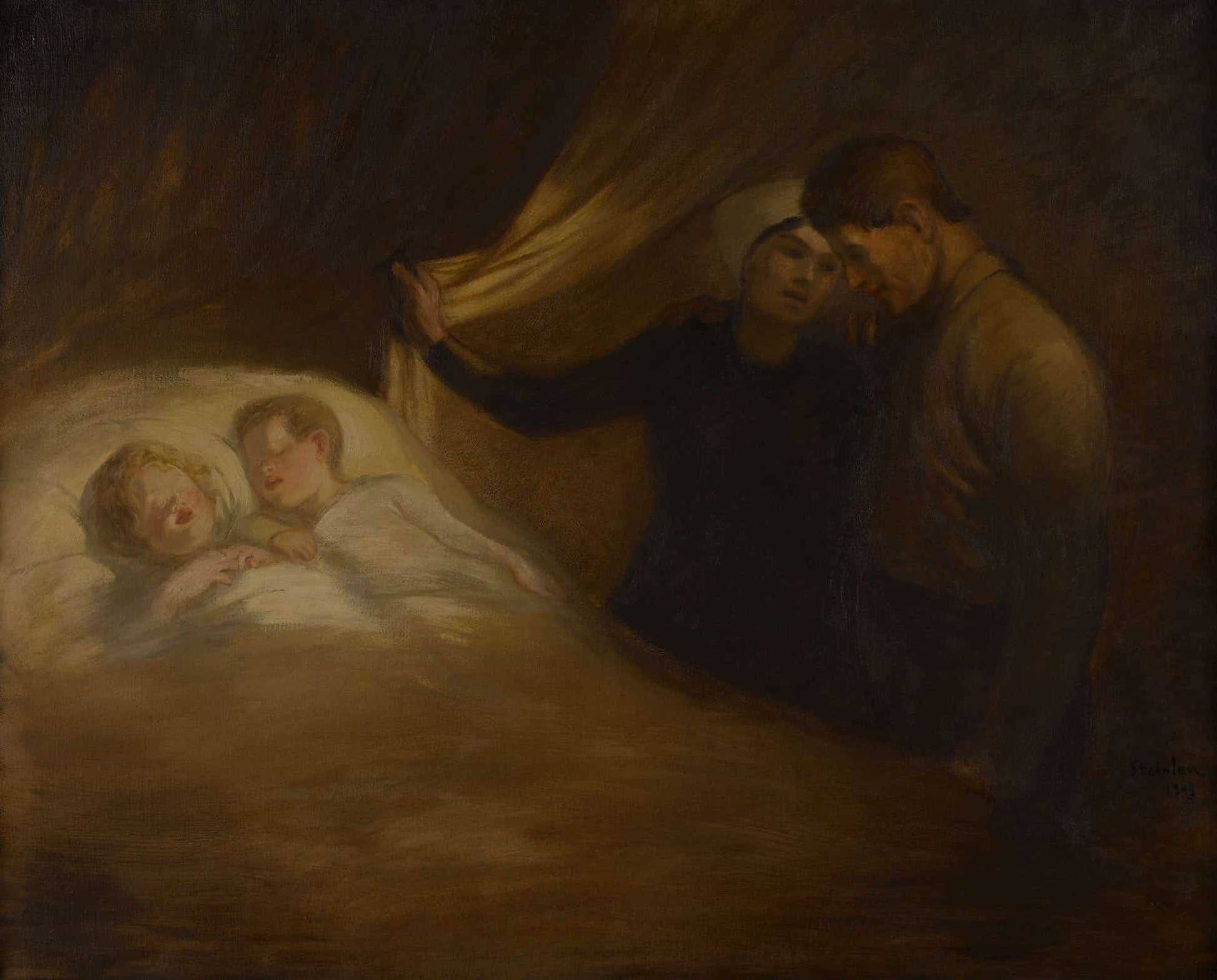 Les Pauvres Gens by Theophile Alexandre Steinlen
