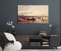 Les Pecheurs De Martigues by Felix Ziem