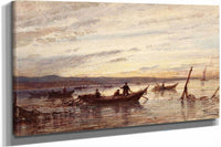 Les Pecheurs De Martigues by Felix Ziem