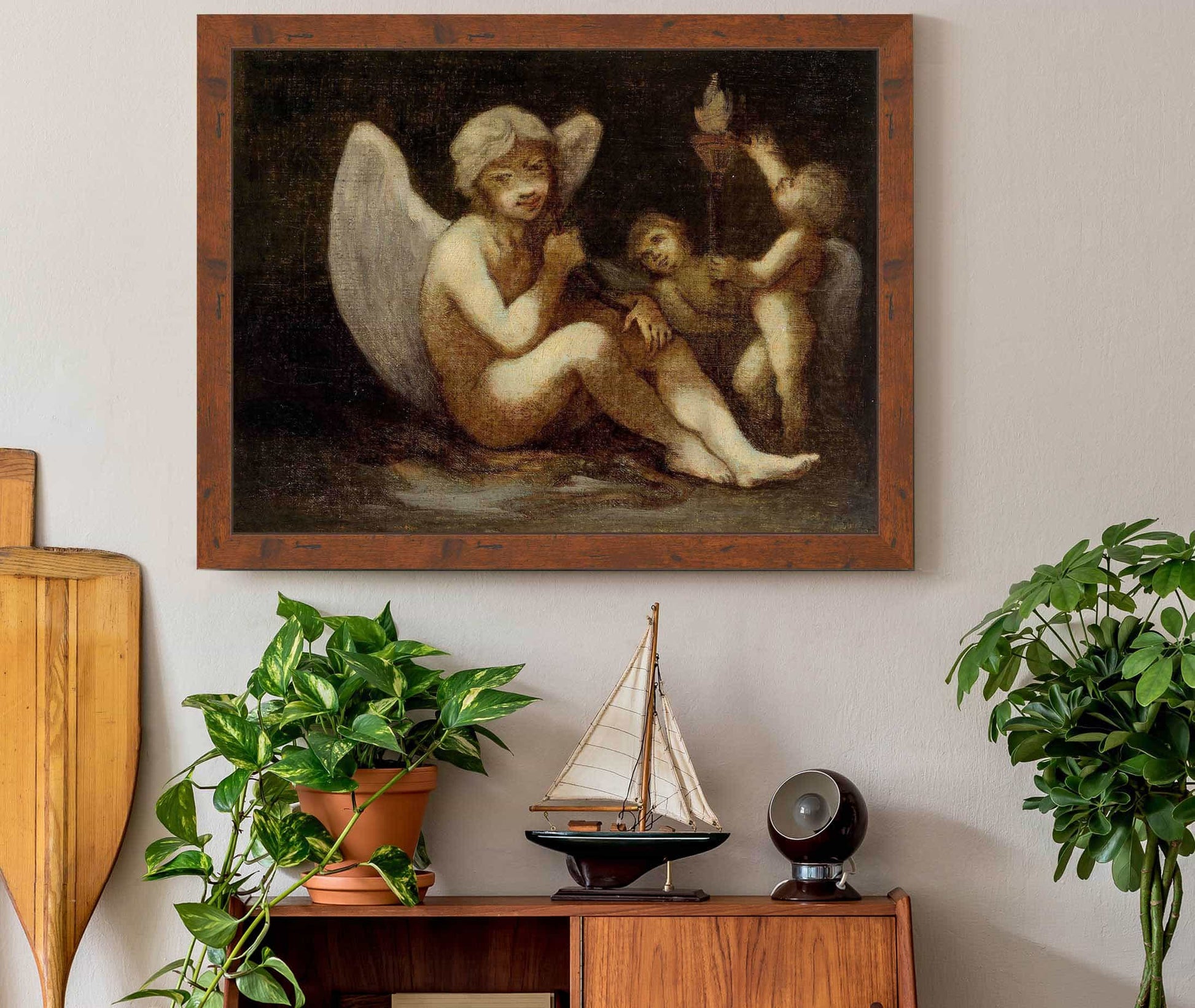 Les Preparatifs De La Guerre Ou Les Apprets De Lamour by Pierre Paul Prudhon