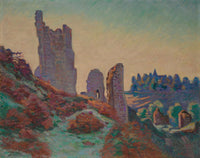 Les Ruines Du Chateau De Crozant by Armand Guillaumin
