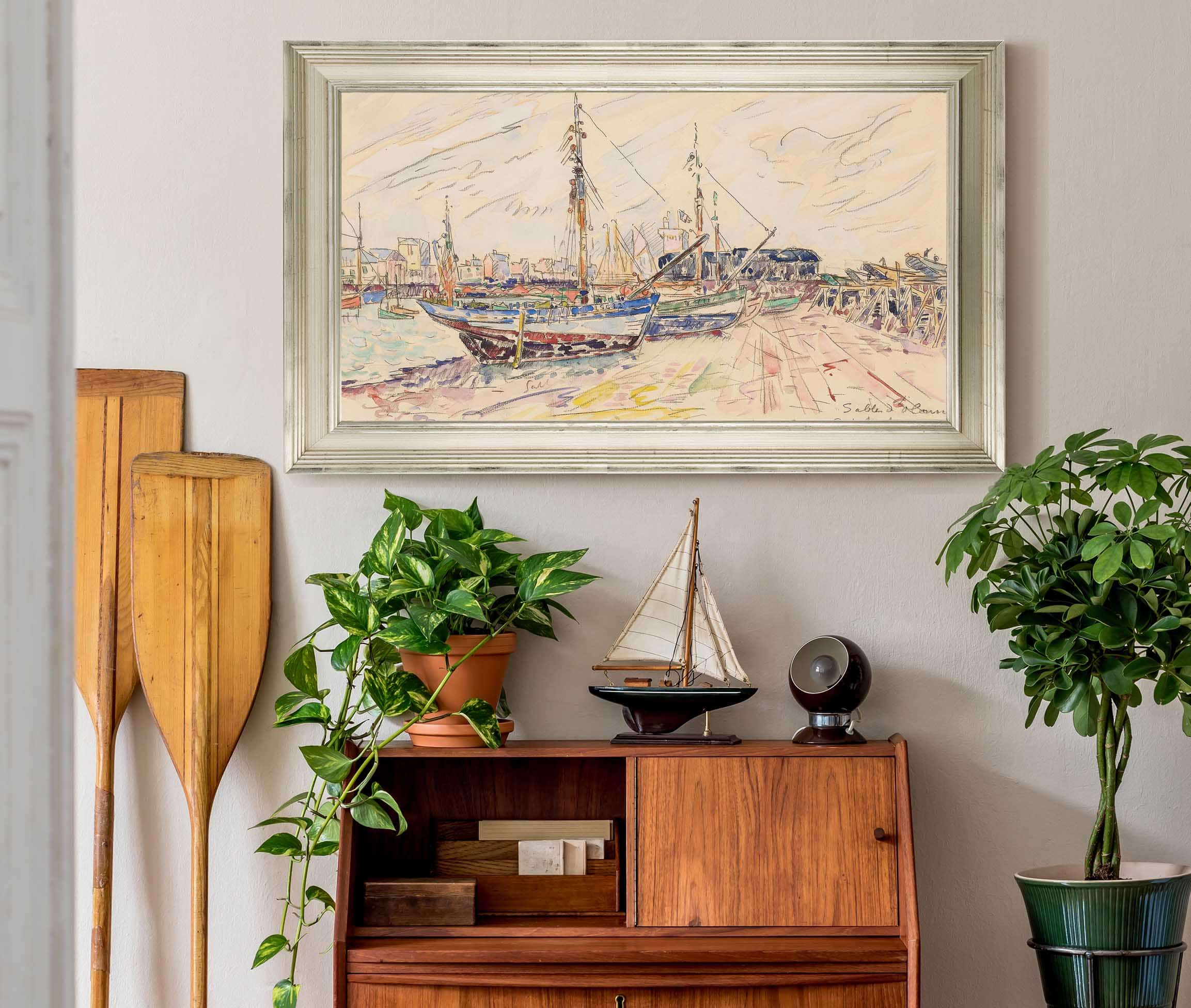 Les Sables D Olonne by Paul Signac