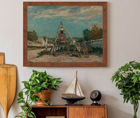 Les Scieurs De Long by Alfred Sisley