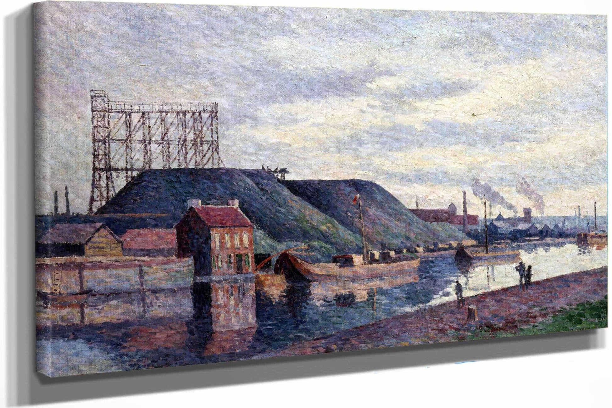 Les Terrils De Sacre Madame by Maximilien Luce