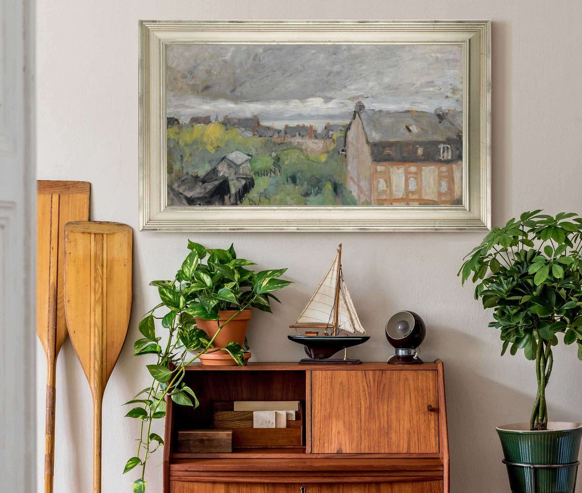 Les Toits Mauves by Edouard Vuillard