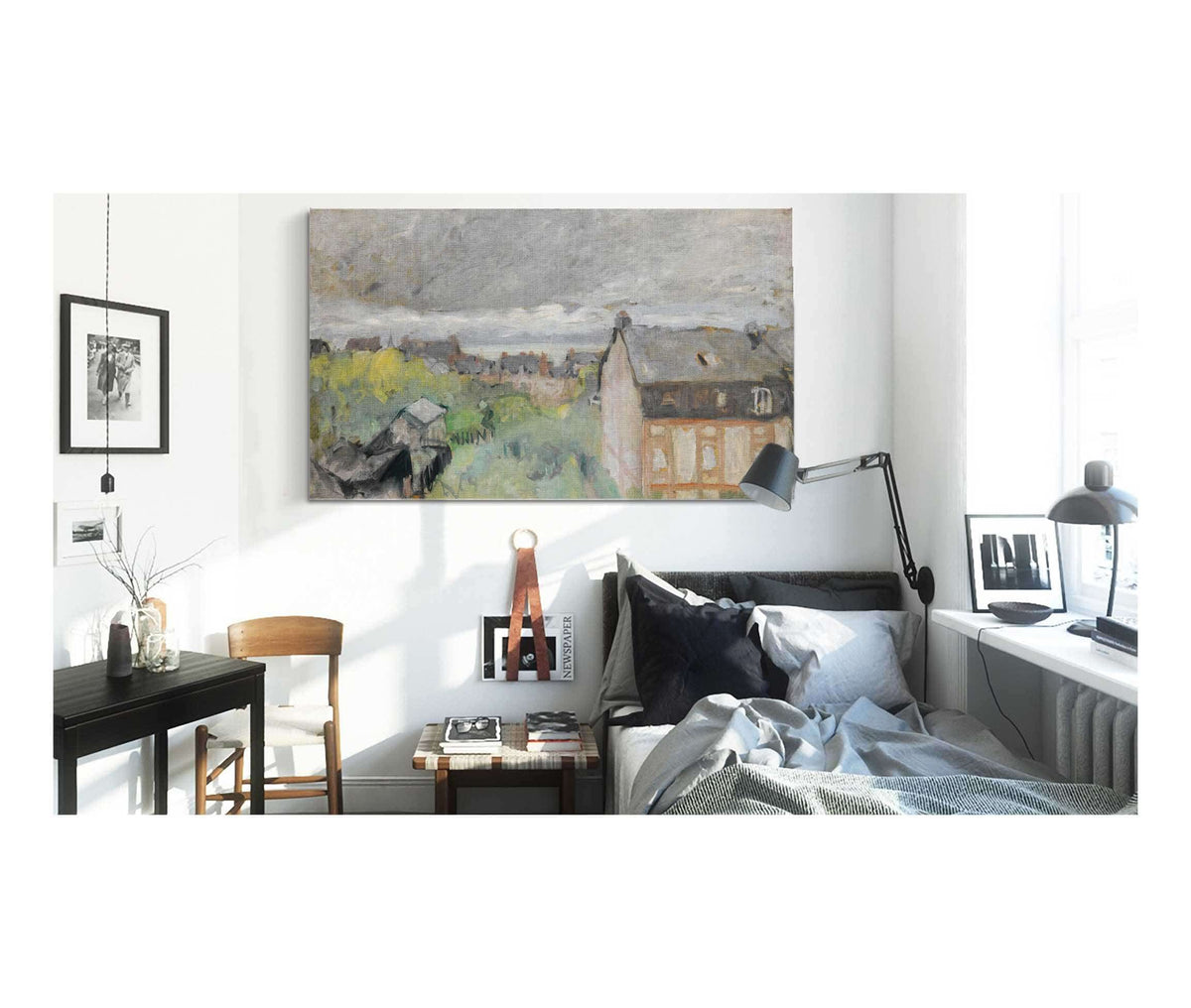 Les Toits Mauves by Edouard Vuillard