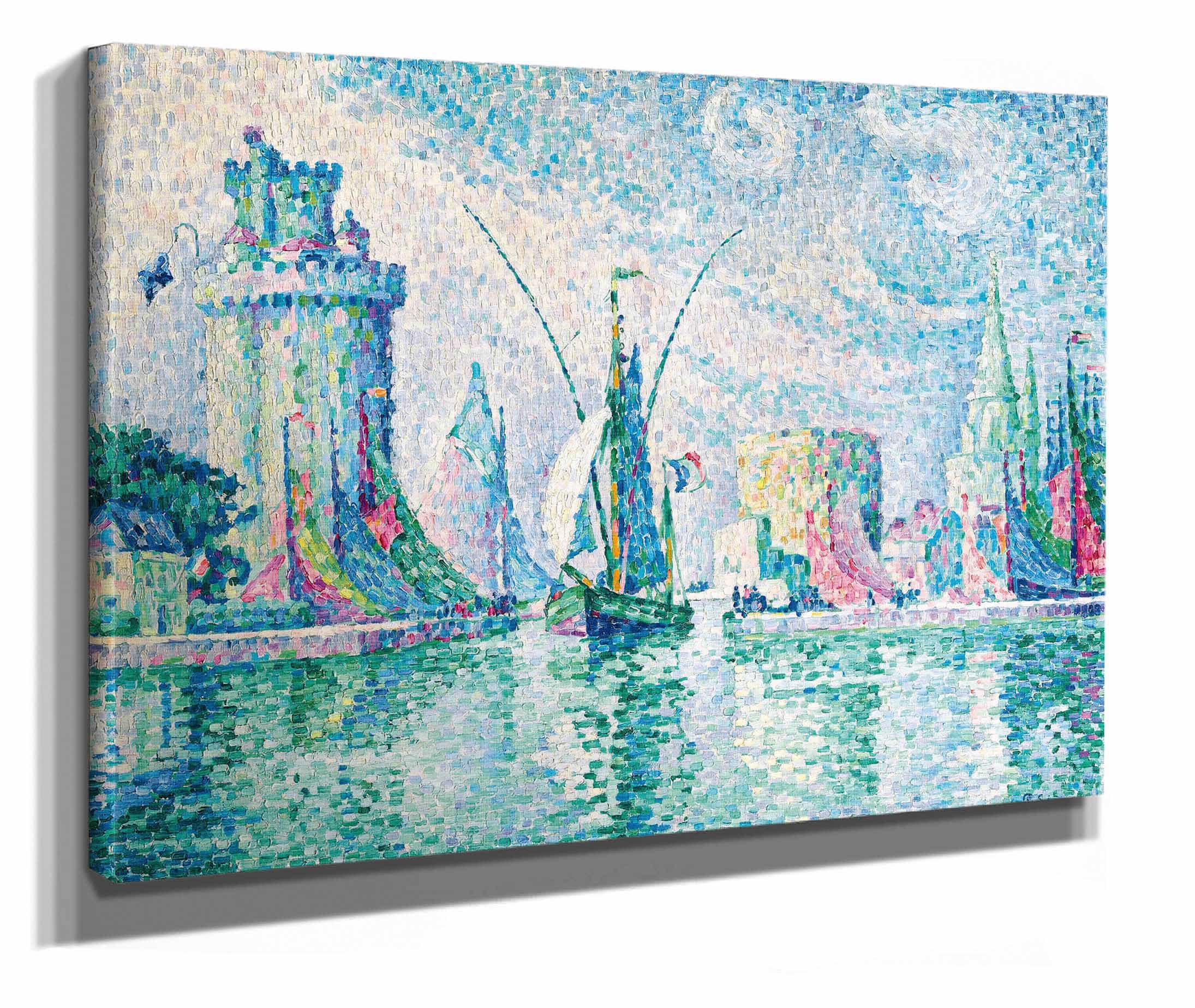 Les Tours Vertes La Rochelle by Paul Signac