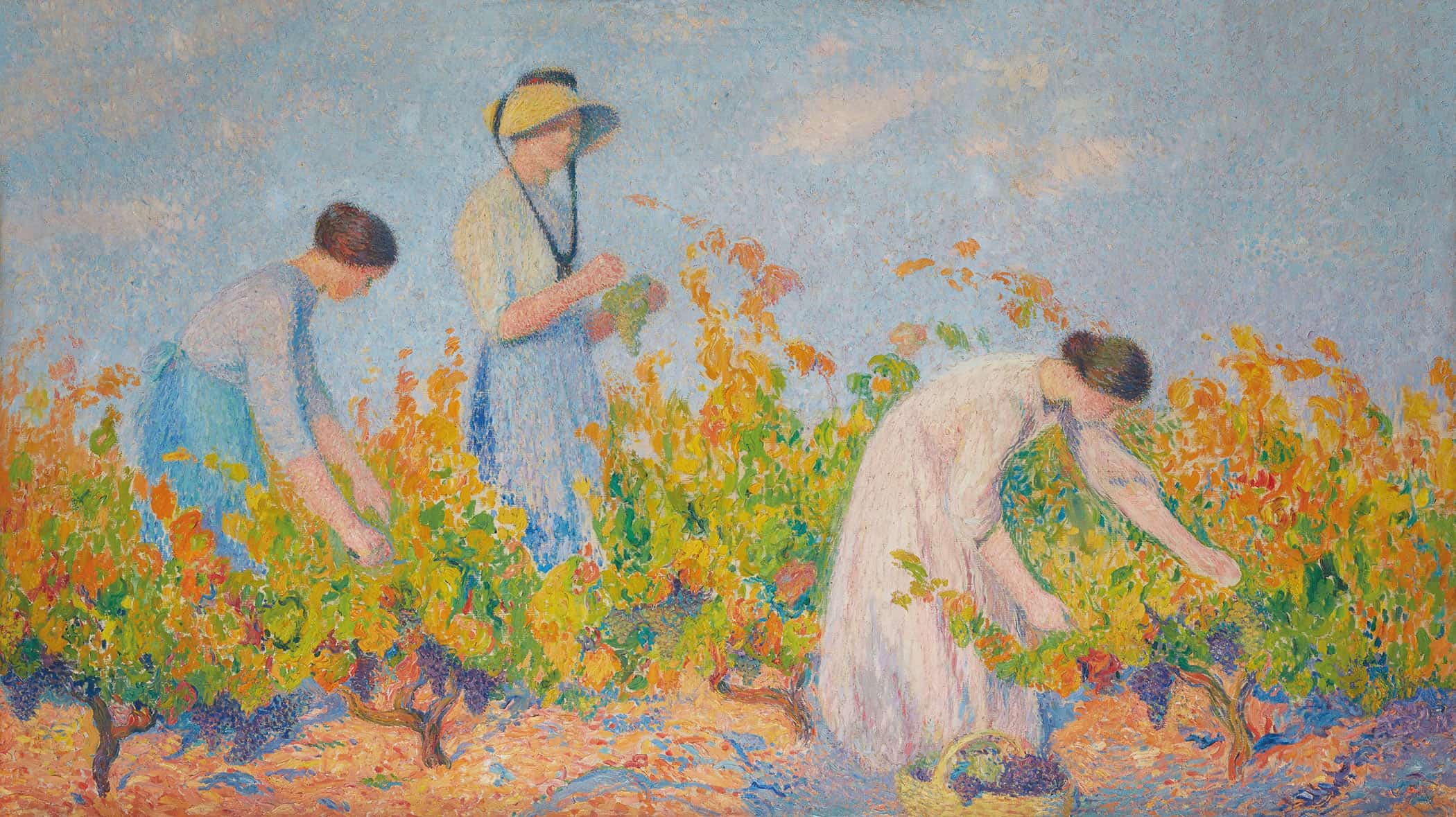 Les Vendangeuses by Henri Martin