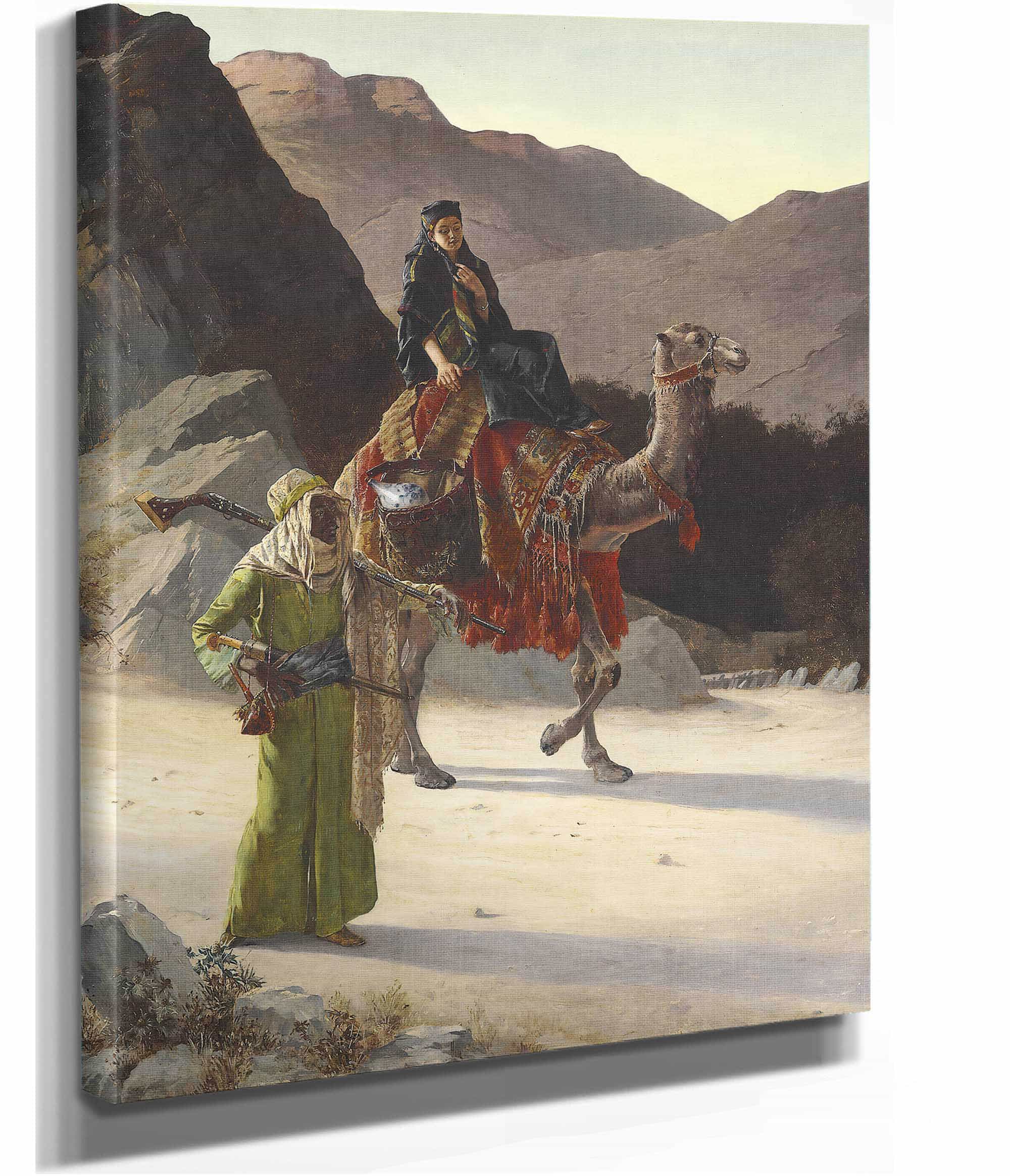 Lescorte by Rudolf Ernst