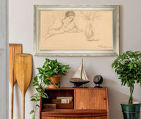 Lesende by Max Liebermann