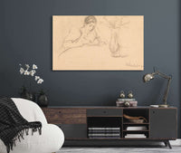 Lesende by Max Liebermann