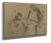 Letje And Lizzy Ansingh by Therese Schwartze