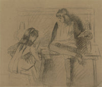 Letje And Lizzy Ansingh by Therese Schwartze