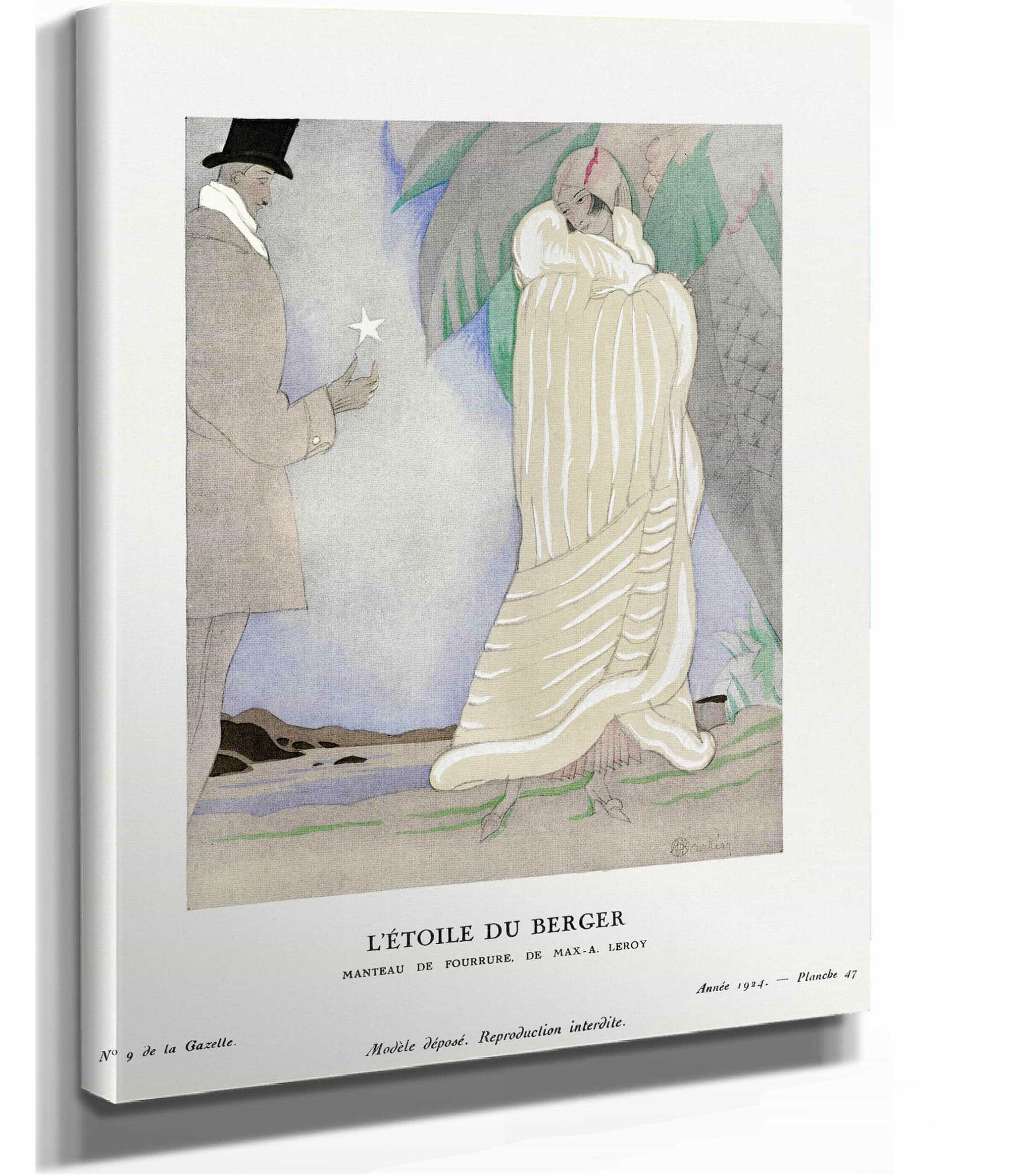 Letoile Du Berger Manteau De Fourrure De Max A Leroy F by Charles Martin