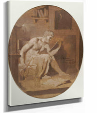 Letude by Pierre Puvis De Chavannes