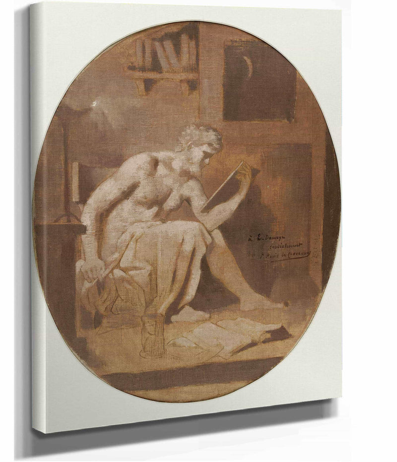 Letude by Pierre Puvis De Chavannes