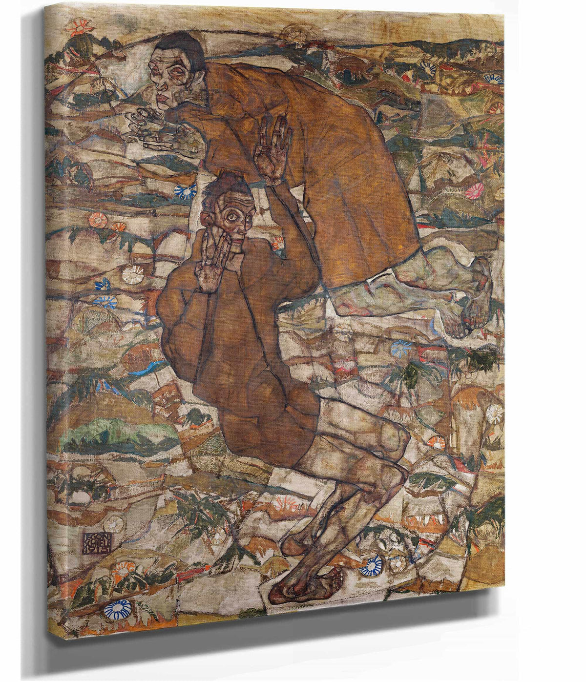 Levitation The Blind Ii by Egon Schiele