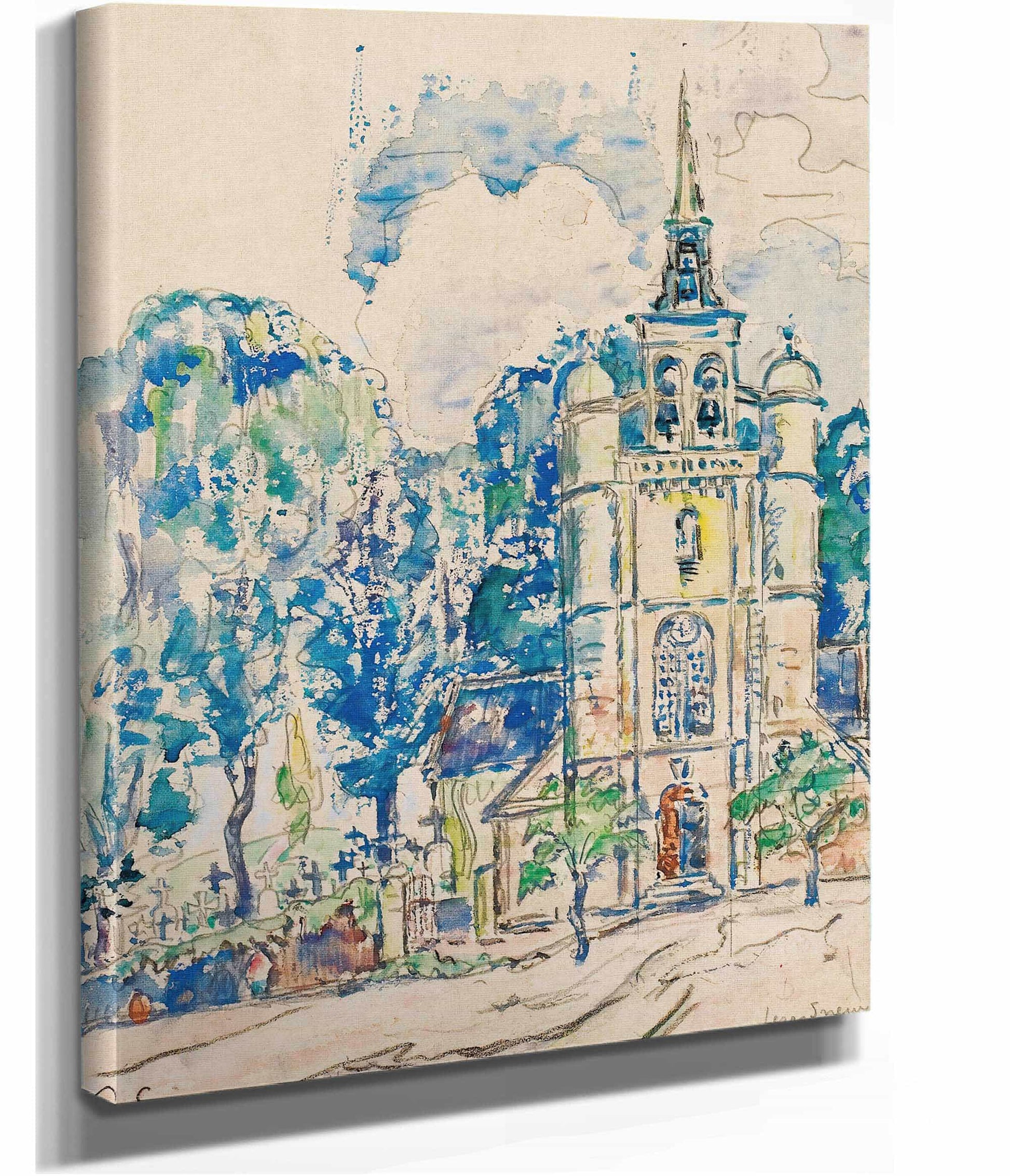 Lezardieux by Paul Signac