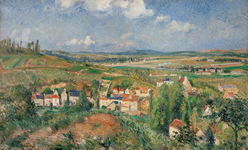 Lhermitage En Ete Pontoise by Camille Pissarro