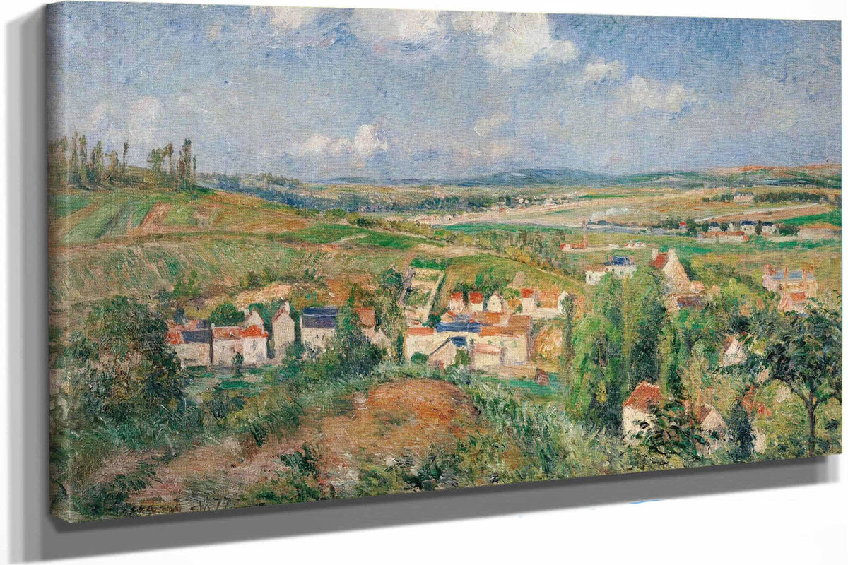 Lhermitage En Ete Pontoise by Camille Pissarro