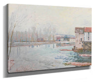 Lhiver A Moret by Alfred Sisley