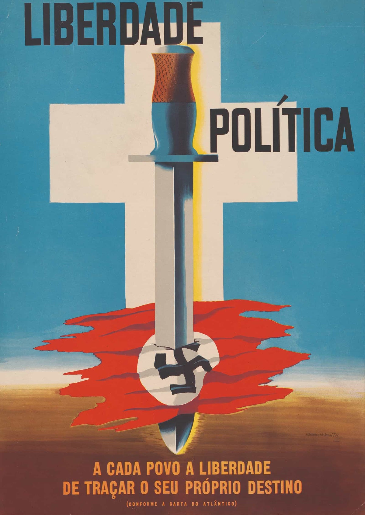 Liberdade Politica A Cada Povo A Liberdade De Tracar O Seu Proprio Destino by Edward Mcknight Kauffer