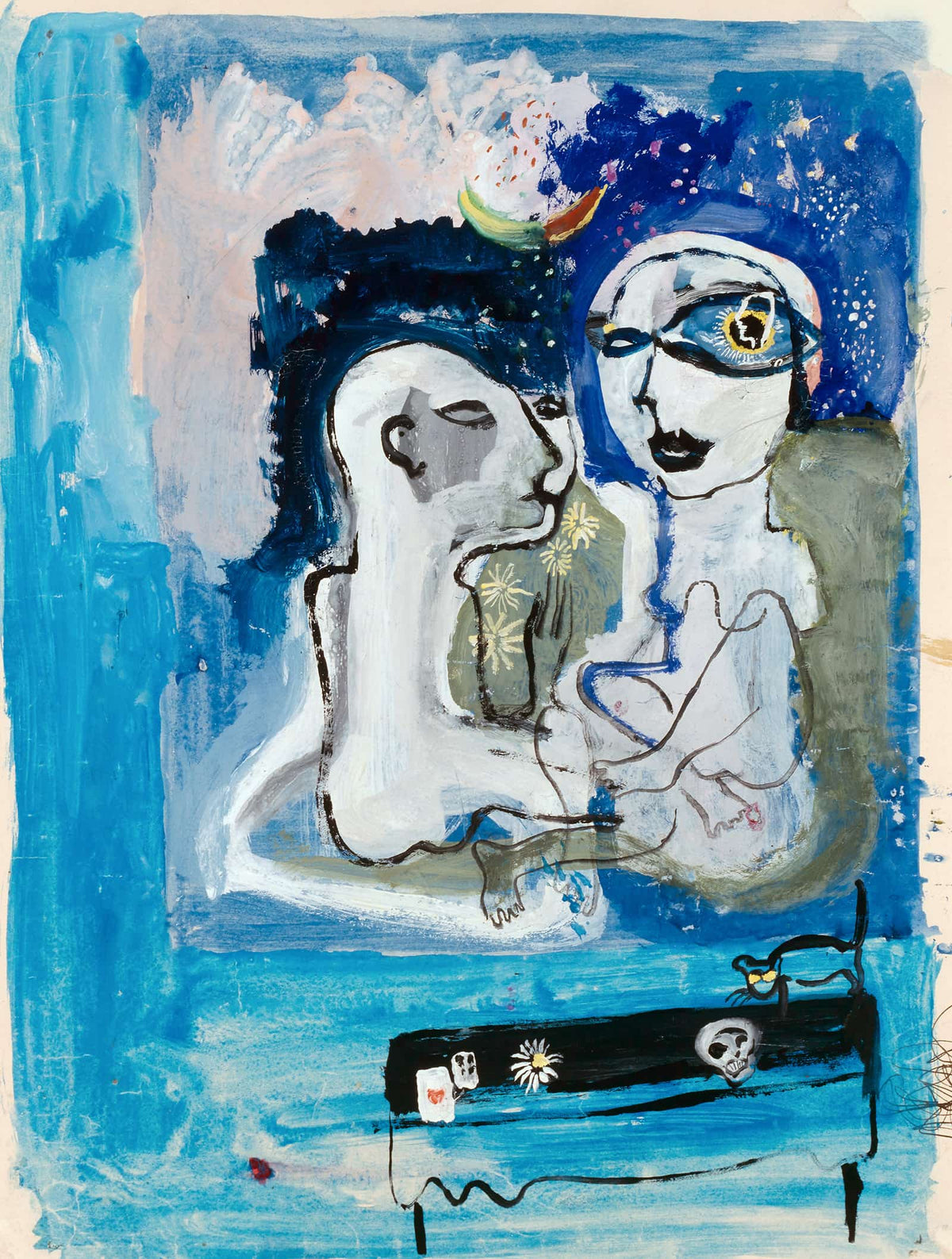 Liebespaar by Walter Kurt Wiemken