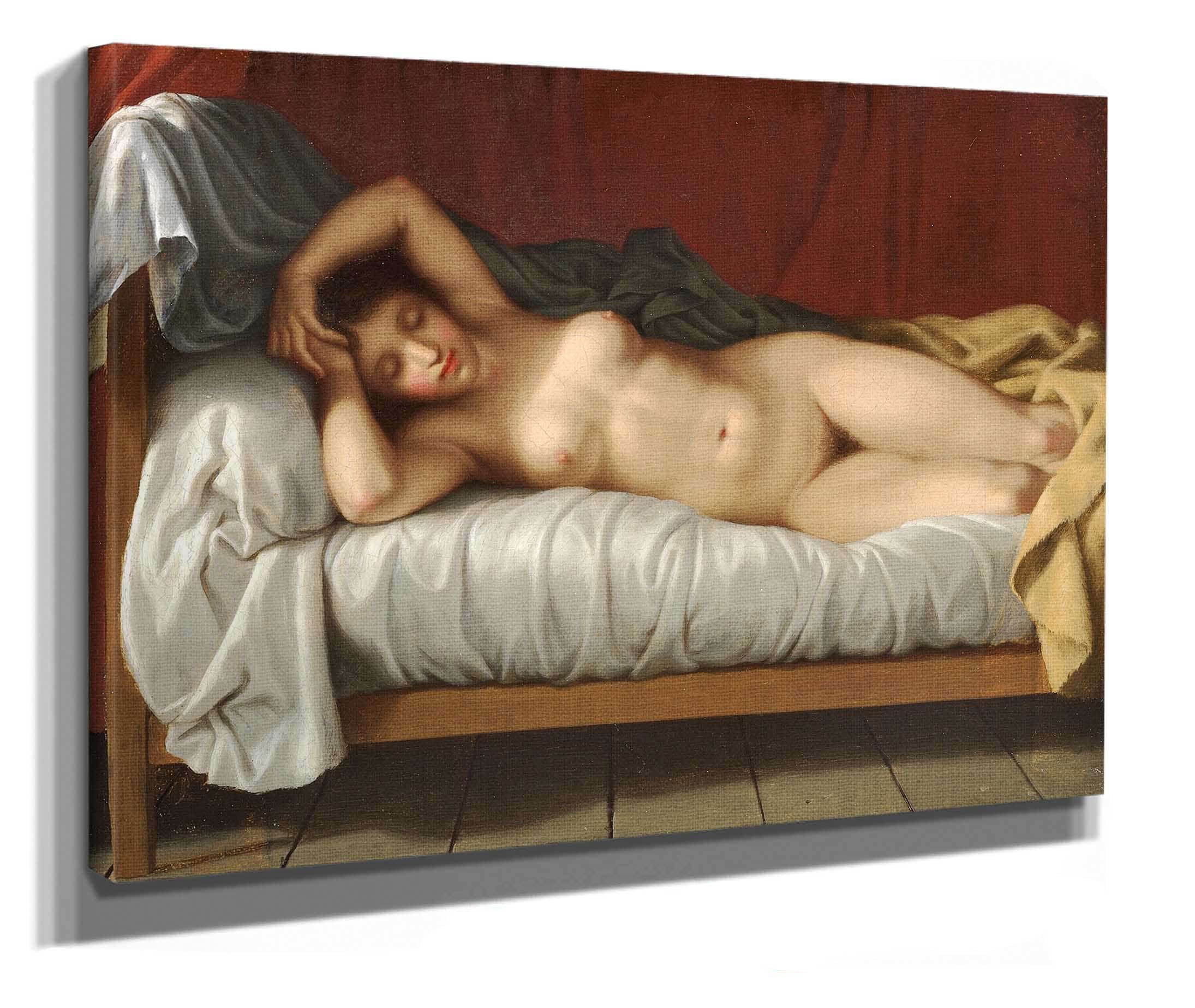 Liggende Model by Christoffer Wilhelm Eckersberg