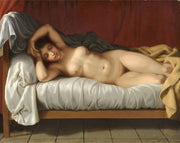 Liggende Model by Christoffer Wilhelm Eckersberg