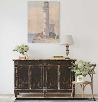 Lighthouse Isle Of Shoals by Childe Hassam