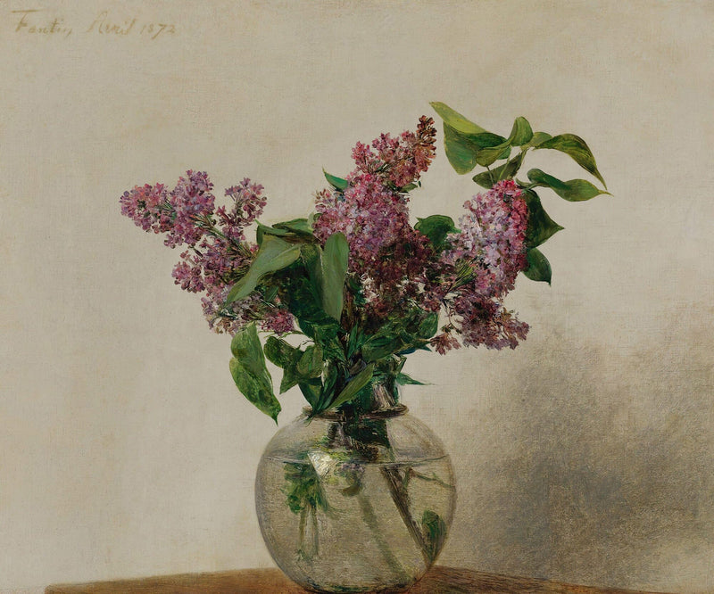 Lilas by Henri Fantin Latour