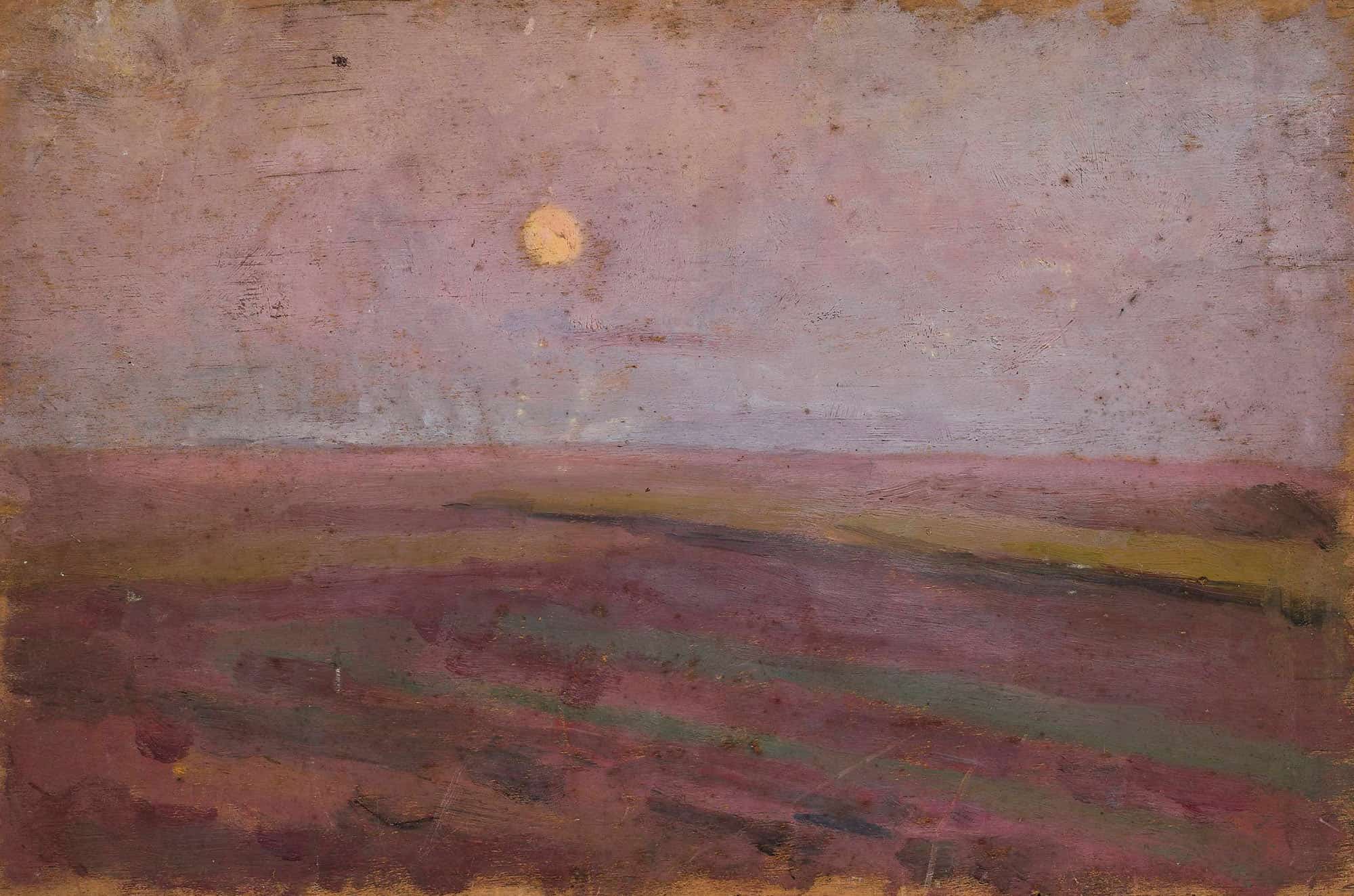 Lily Landscape by Tadeusz Makowski
