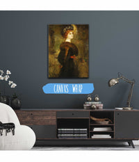 Lily Merk by Franz Von Lenbach