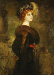 Lily Merk by Franz Von Lenbach