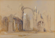 Lindisfarne Priory Northumberland by David Roberts
