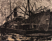 Liner And Tug by Henry Lyman Sayen