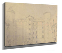 Linlithgow Palace Courtyard West Lothian by David Roberts