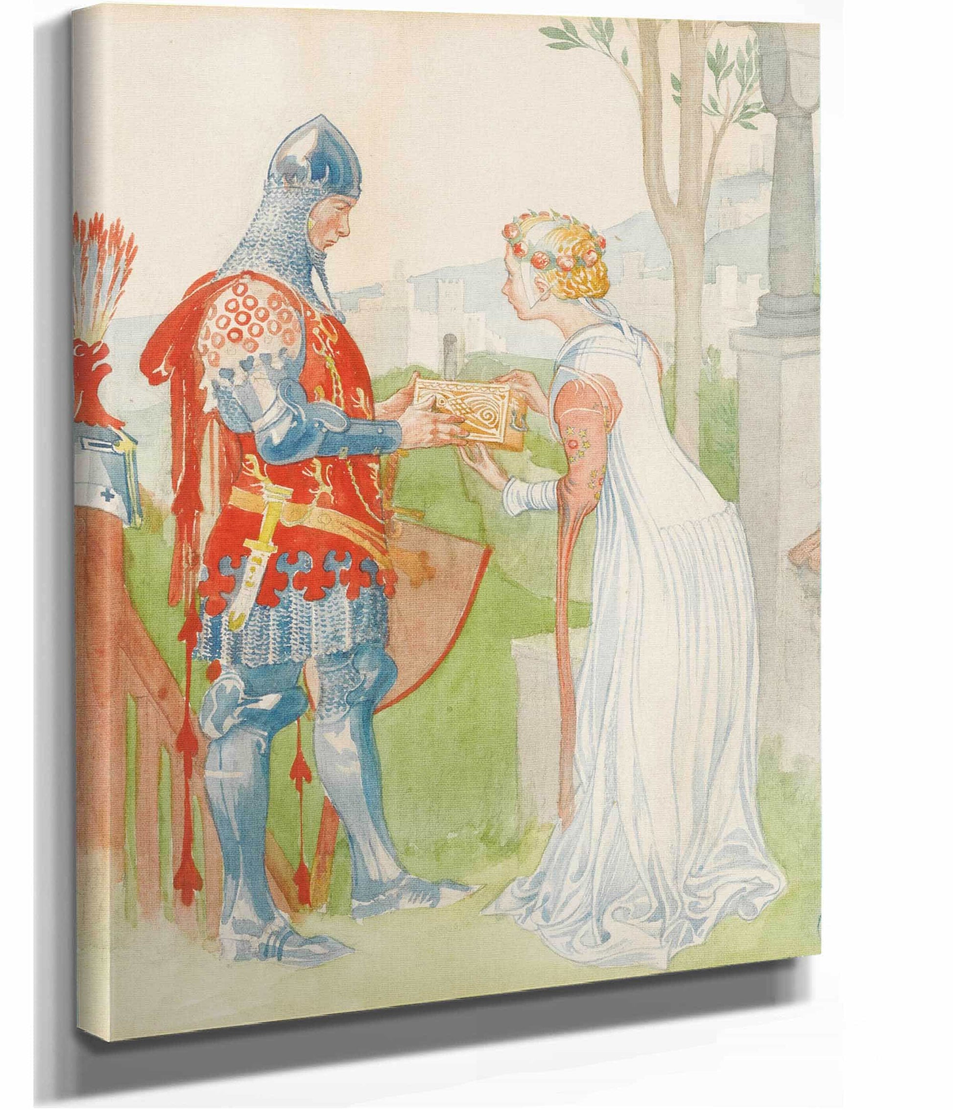 Lisana And Margon by Carl Larsson