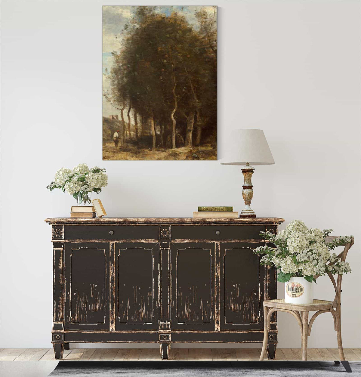 Lisiere De Bois by Jean Baptiste Camille Corot