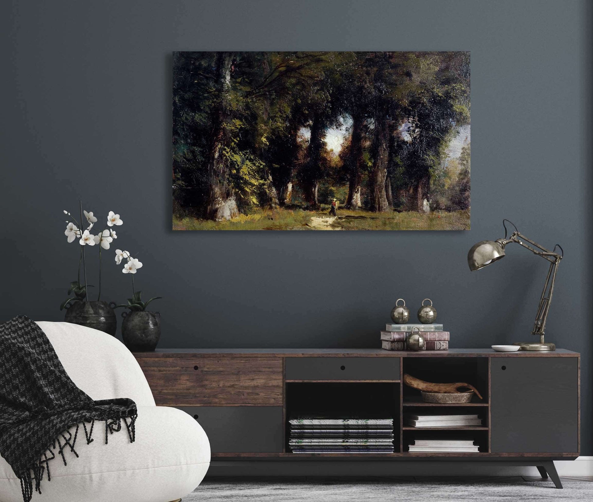 Lisiere De Foret by Felix Ziem