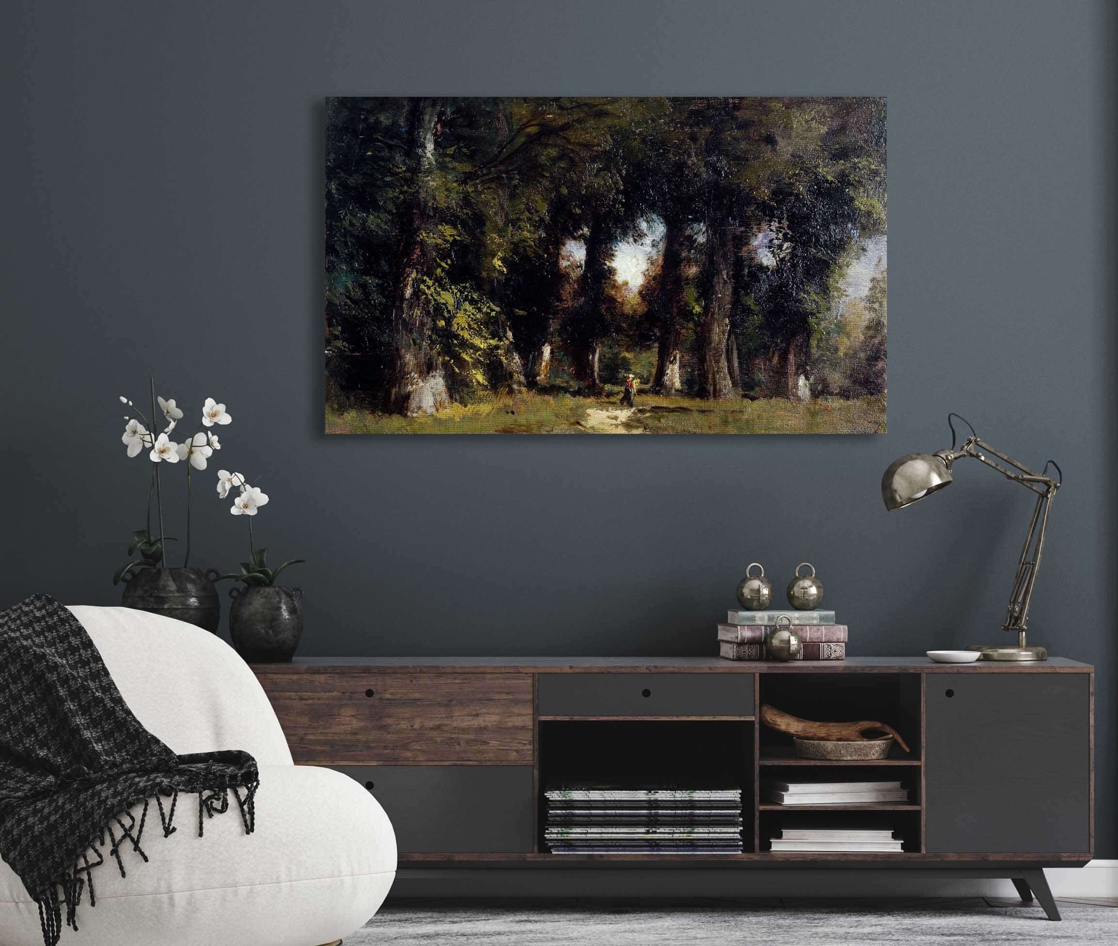Lisiere De Foret by Felix Ziem